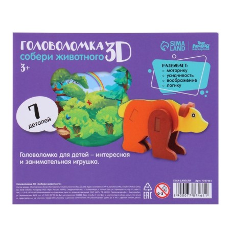 Designer 3D "Bear"-5