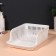 Organizer for storing cosmetic supplies "Prestige", 2 sections, 23 × 16.1 cm, white color