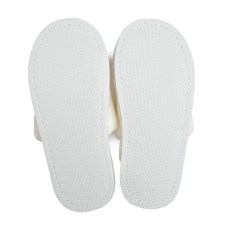 Women's slippers, white color, size 35-2