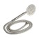 Bath mixer Zein Z3731, two -wound, pour 33 cm, watering can, hose, satin