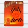Icon with tape and orange flower on Victory Day "May 9", 10 x 12 cm