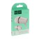 Hoco M34 headphones, wired, vacuum, microphone, jack 3.5 mm, 1.2 m, white