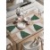 A set of napkins for setting the table "Elepery Christmas tree", rectangular, rounded edges, size 30x46 cm, 4 pcs