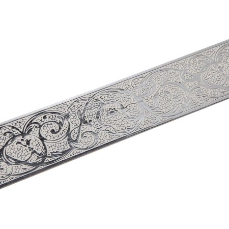 Bar for the cornice "monogram", height 7 cm, length 25 m, color silver, ivory