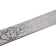 Bar for the cornice "monogram", height 7 cm, length 25 m, color silver, ivory
