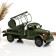 Mini-bar/stand for a bottle truck, green