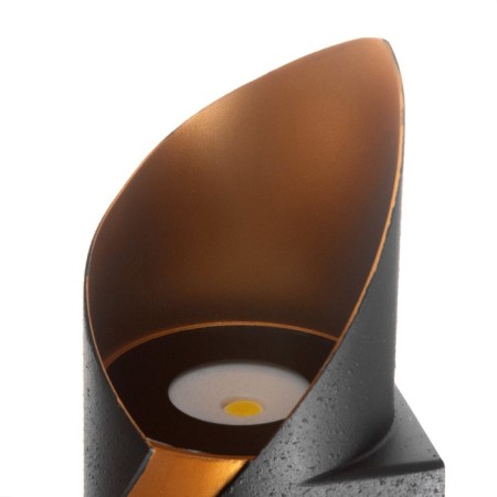 Bra "waist" LED 10W Black gold 9x9x30cm-5