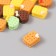 Decor for creativity plastic "Figure cracker with bow" mix 1.3x1.3x1 cm