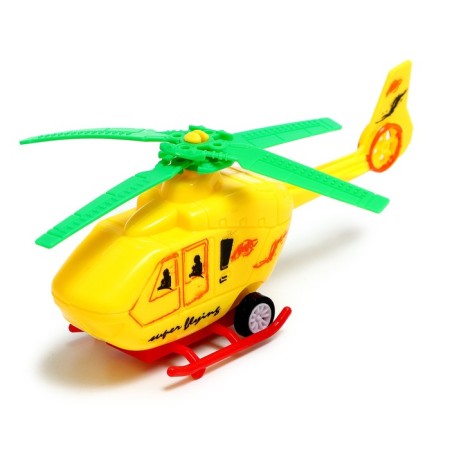 Helicopter inertial "Air Hero", color mix-5