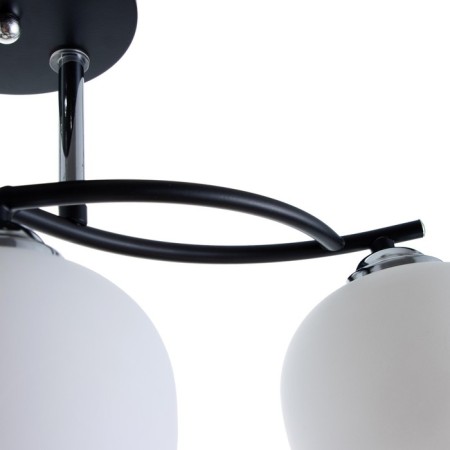 Alter chandelier 3he27 40w Black 42x21x27 cm Bayerlux-3
