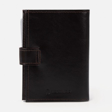 Cover for autoDocations and passports, department for bills, textura, brown color-1