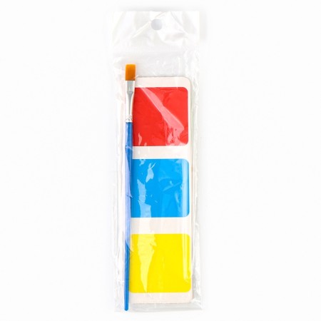 Water paints with a brush, 12 pcs-4