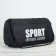 Sports bag Sport- Dress Code with zipper, external pocket, black color