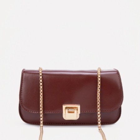 Bag-mixer on fasteners, burgundy color
