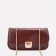 Bag-mixer on fasteners, burgundy color
