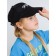 Baseball cap, size 52, black color