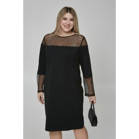 Female dress, size 62, black color