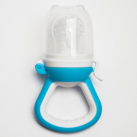 Nibbler for feeding with silicone mesh "horseshoe", color mix-1