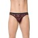 Men's panties Softline collection, with a pattern, purple color, size l