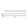 Light LED linear era SPO-5, 600x61x23 mm, IP20, 18W, 1400LM, 4000K, white