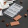 Form for chocolate and sweets “Bow of Tree”, 4 cells, 20 × 12 × 2.5 cm, 8 × 4 × 1 cm