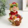 Piglite Polystone "Dragon in the New Year's cap with gifts/basket" MIX 8.5x7x14.8 cm