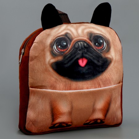 Baby backpack for a boy "Pops" with a bone-2
