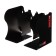 Book stand sloping "Style", 3 departments, metal, mix