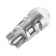 Auto Stuffing LED T10 W5W, 12 V, 2 owls, 2 watts, lens, light white