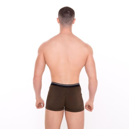 Panties men's boxers "You can", dark khaki color, size 50-4