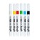 A set of acrylic markers 6 colors, a round tip, for any surface