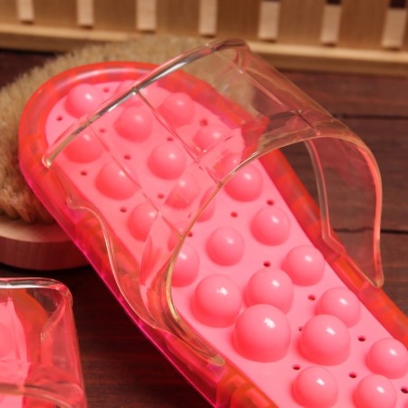 Plastic bubble massage slippers M 37-39-1