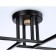 Suspended chandelier Ambrella Light, Modern, TR9497, 4HE27, Black Color