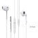 Headphones Borofone BM30, inserts, microphone, jack 3.5 mm, cable 1.2 m, white