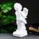 Figure "Angel Amur" White 15x15x37cm