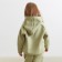 Hoody Children's Minaku: Basic Line Kids Olive Color, Height 104