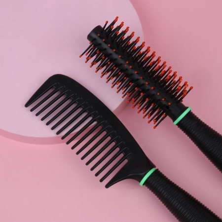 Set of hairdresser, 4 objects, color mix-2
