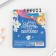 Chancellery set for graduate "A graduate" Notepad A7.32 sheet, mini-hand