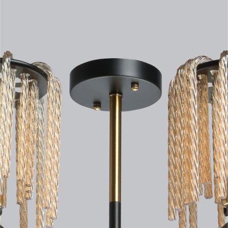 Lavinia chandelier, size 94x43x94 cm, 480W 8xe14-2