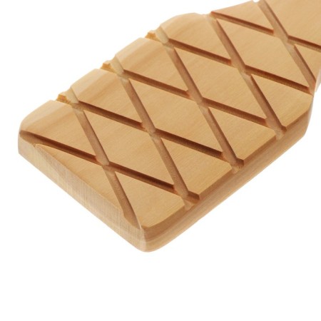 Oar (blade) corrugated for clay calligrata, 20x7x1.5 cm-1