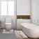 A set of bathroom rugs Ethel "Forever" 2 pcs, 80x50 cm, 50x40 cm, velor