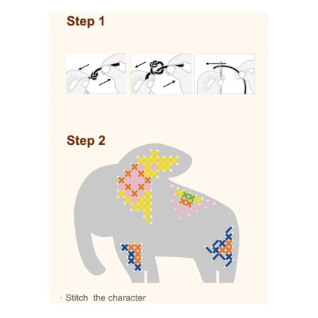 Cross embroidery Avenir "Elephant"-6