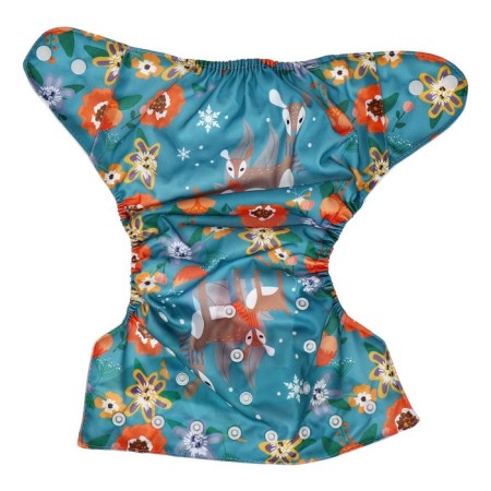 Reusable diaper "deer"-5