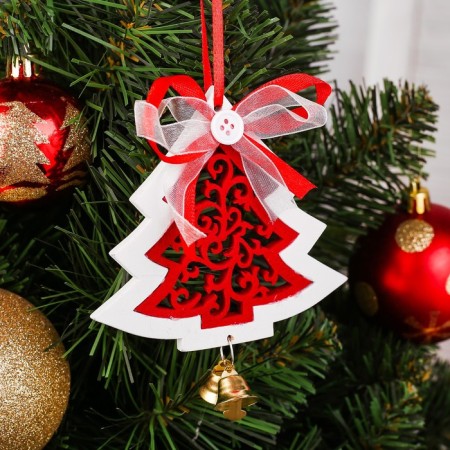 New Year suspension "With patterns and bells" mix