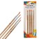 System Synthetics 4 pieces, No. 2, round, blister, wooden handle