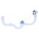 A set for the bathtub "Ani Plast" E155: a siphon with a release, overflow 1 1/2 ", a flexible pipe