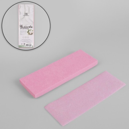 Strips for depilation, 20 × 7 cm, 50 pcs, pink color