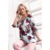 Female blouse, size 50, blue color