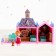 House for dolls "Fairytale life" with a doll, a pet and accessories, the light
