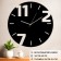 Wall watches of metal "3 digits", silent, d-40 cm, aa